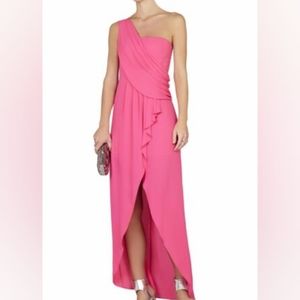 BCBG MaxAzria women's Kai One Shoulder dress sz 4 EUC small